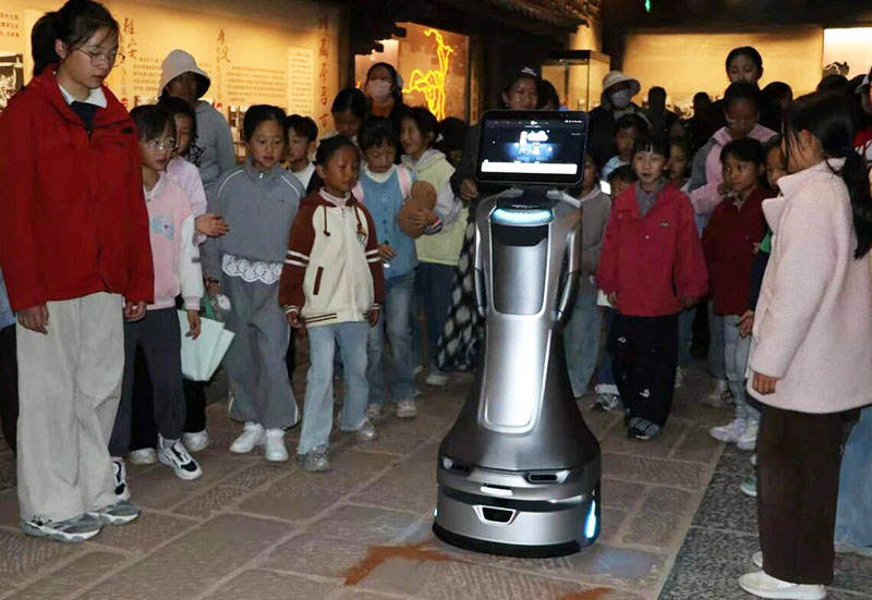 活動現場。