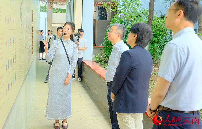 “華彩藥香·山海共脈——雲閩中醫藥文化巡展”現場。 人民網記者 庄志斌攝