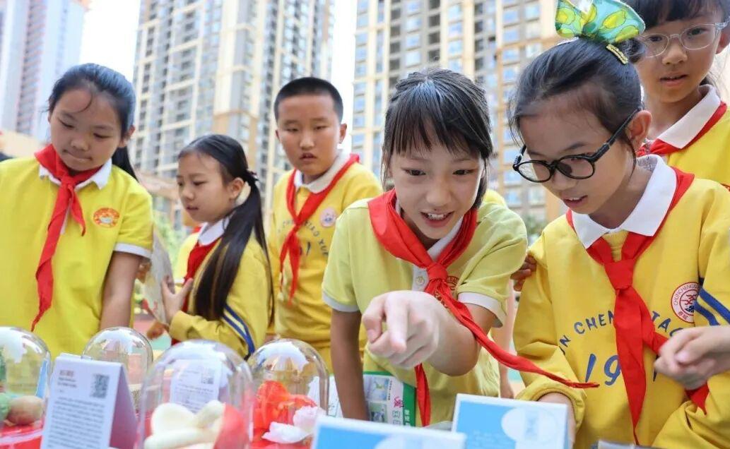 禁毒宣傳走進校園。昆明市公安局供圖