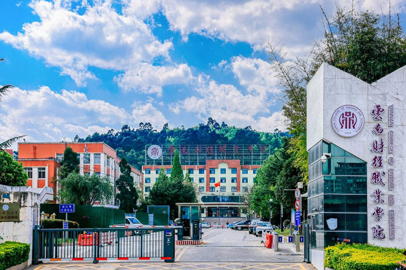 云南财经职业学院。云南财经职业学院供图