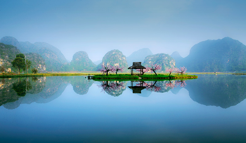 丘北普者黑景區風光。丘北縣委宣傳部供圖