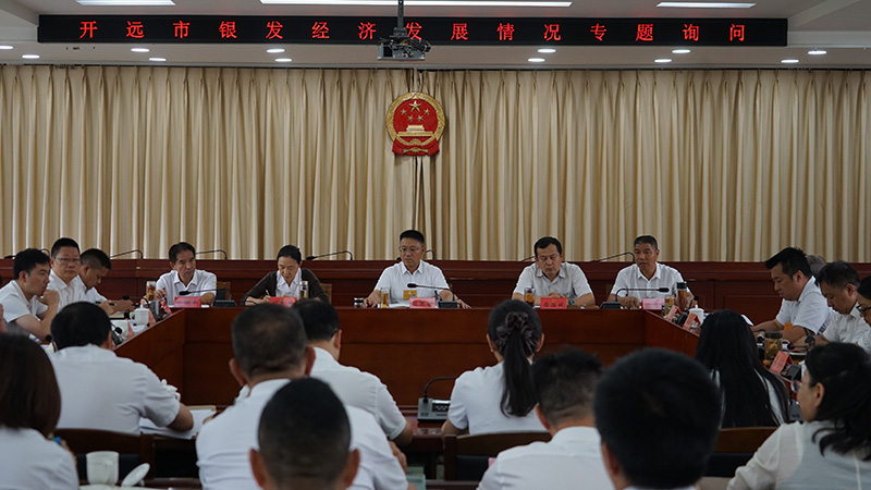 开远市银发经济发展情况专题询问会-张志孝摄-2026年6月25日