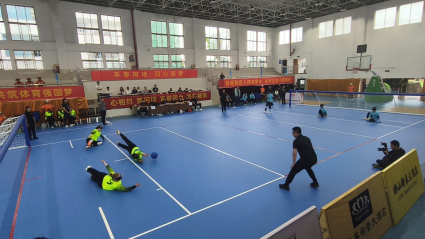 图为比赛现场。云南省残联供图