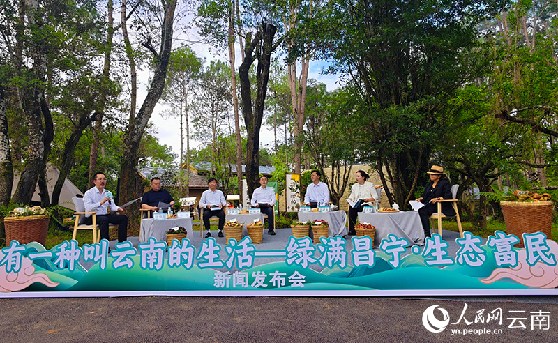 新闻发布会现场。人民网 尹馨摄