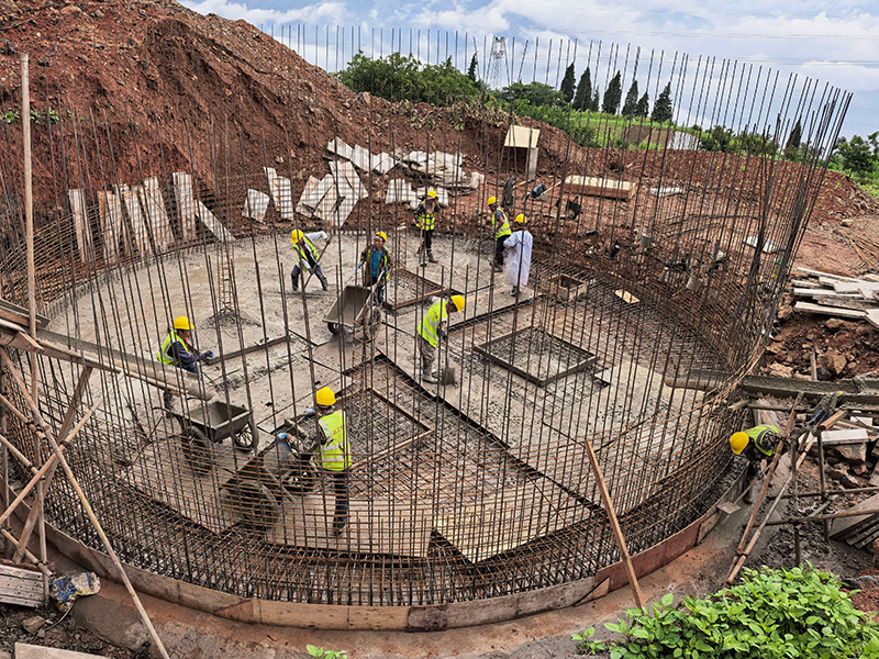 施工现场。