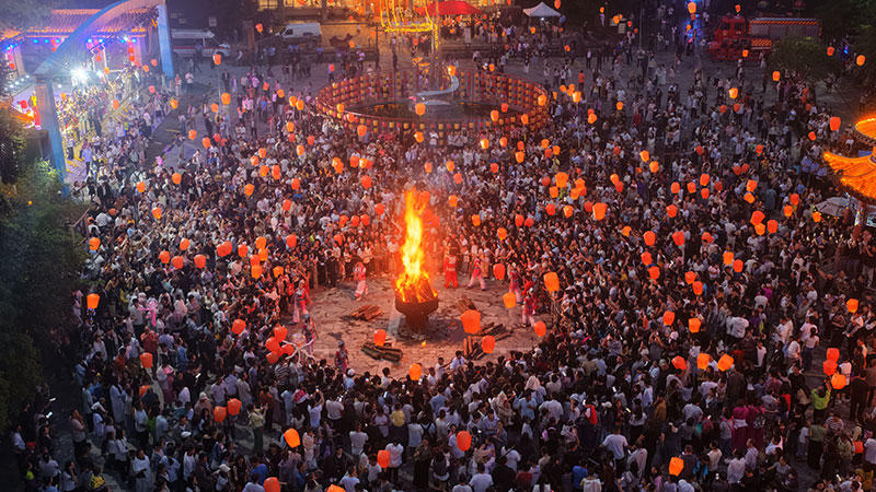 活动现场。