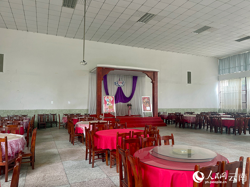 陈路花家的餐厅一角。人民网记者-程浩摄