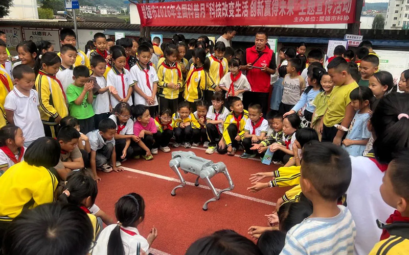 科普活动现场。楚雄市科协供图