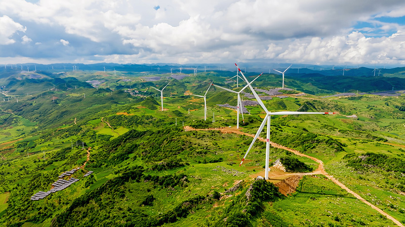 【2】錦屏西風電廠。大唐雲南發電有限公司供圖