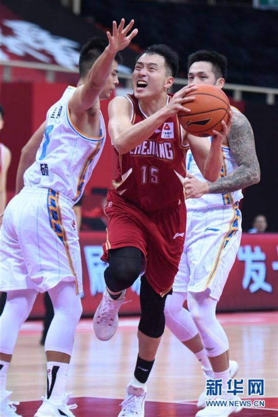 (體育)(4)籃球——CBA第一階段:浙江稠州金租勝北京首鋼