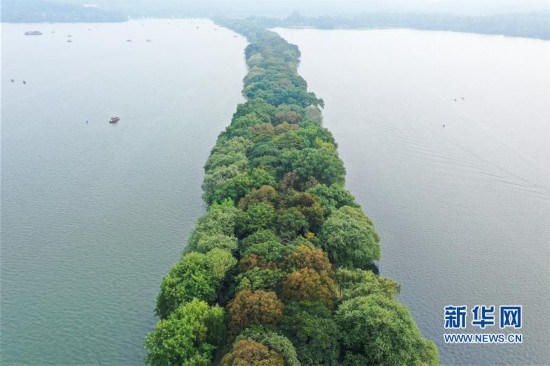 （環境）（5）杭州西湖：秋色淡染