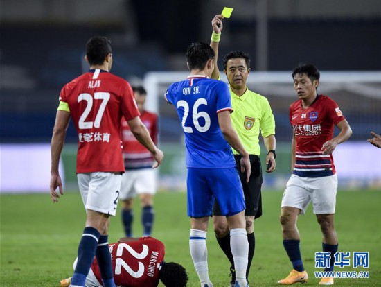 （體育）（5）足球——中超：上海綠地申花勝重慶當代