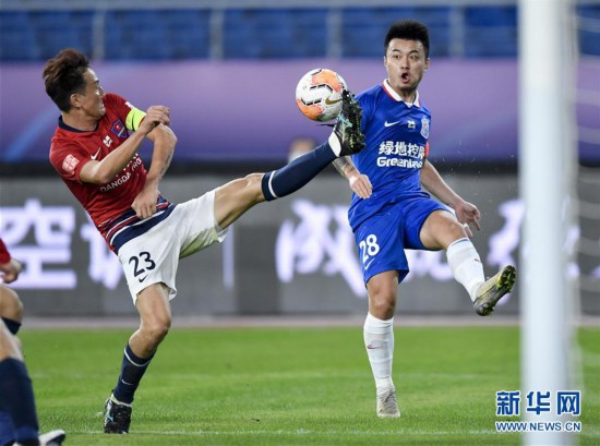 （體育）（18）足球——中超：上海綠地申花勝重慶當代