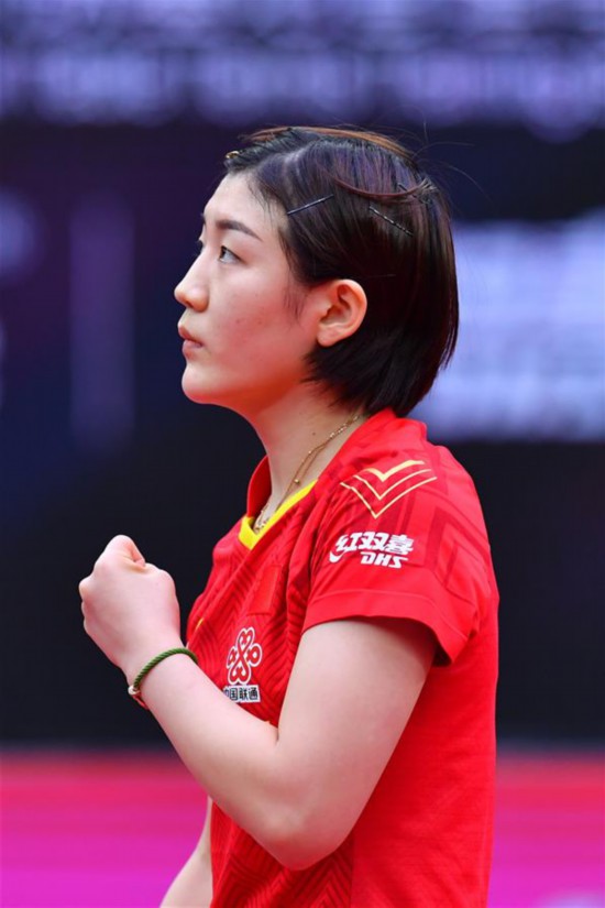 (体育)(5)乒乓球——女子世界杯:陈梦晋级四强