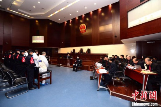 图为庭审现场. 青海省高级人民法院供图 摄