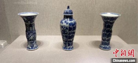 55件（套）清代外銷青花瓷器亮相金上京歷史博物館