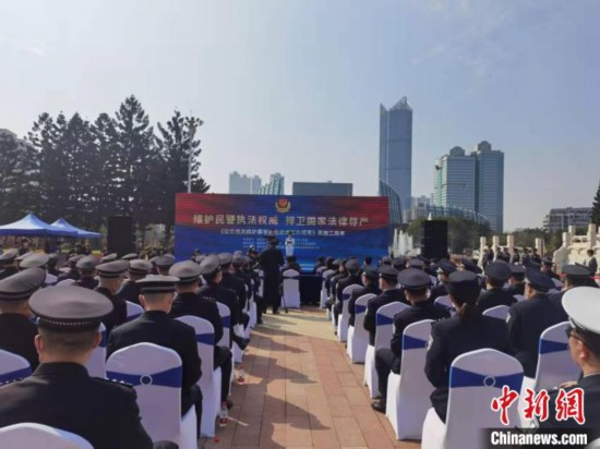侵害民警執法權威案下降福建三年查處2930起