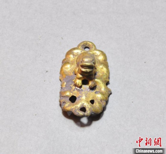 圖為內蒙古遼墓出土文物。　宋國棟供圖